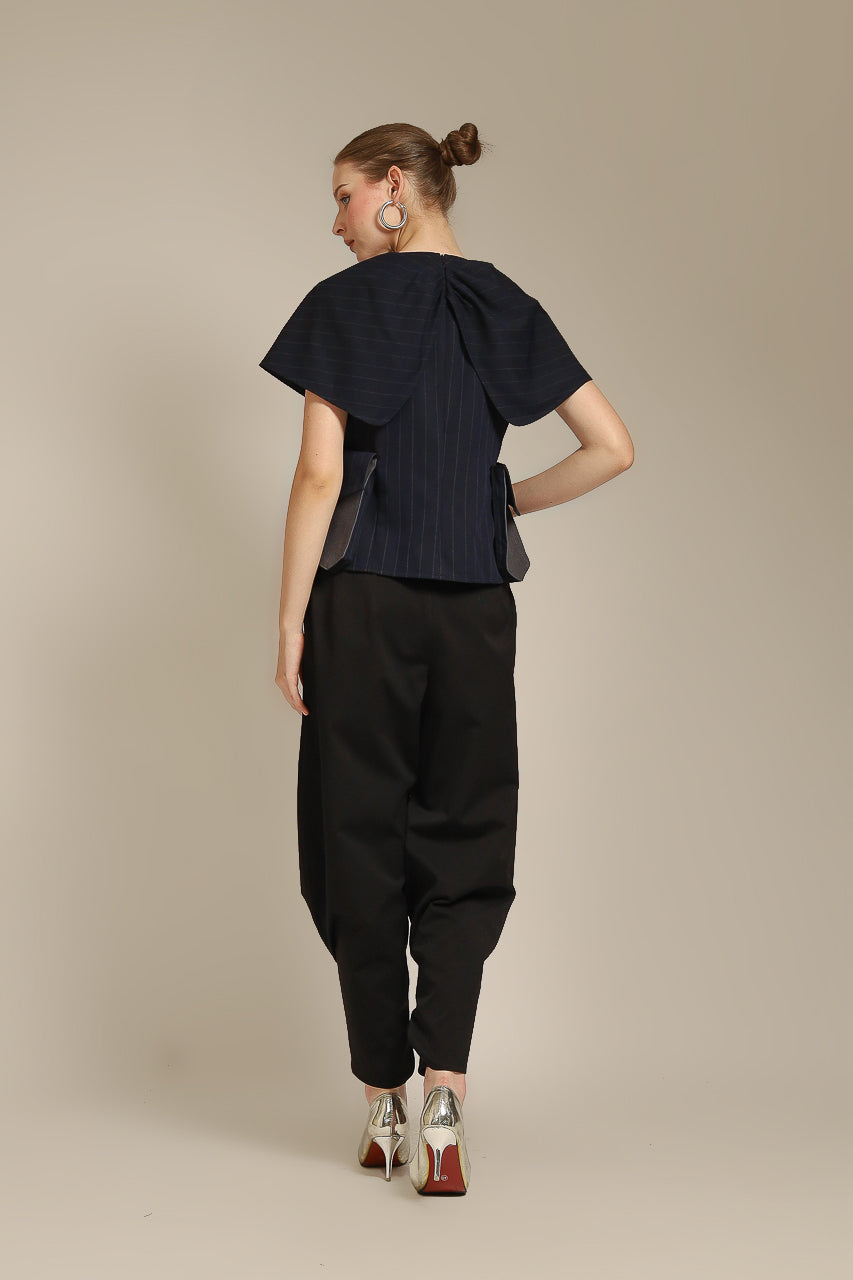 Bloom et Champs Love Navy Blouse