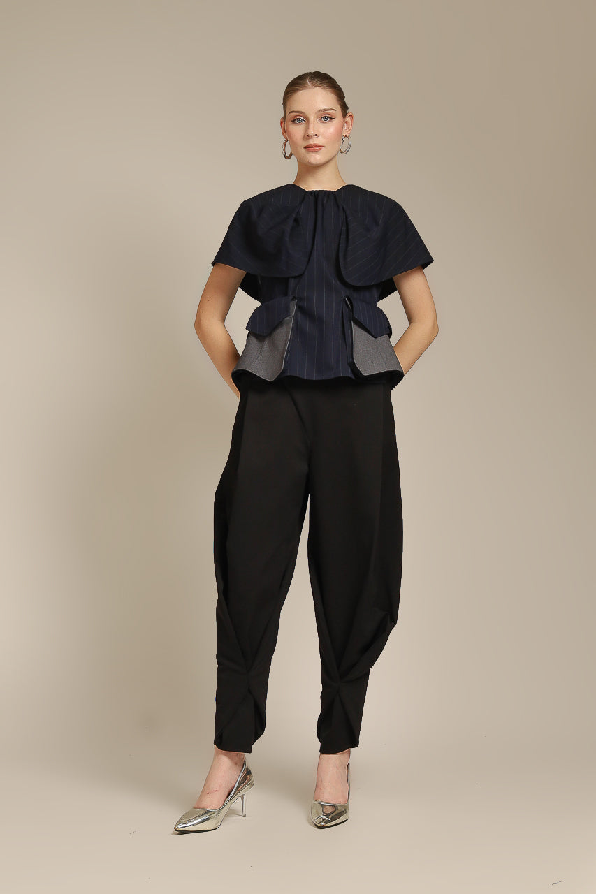 Bloom et Champs Love Navy Blouse