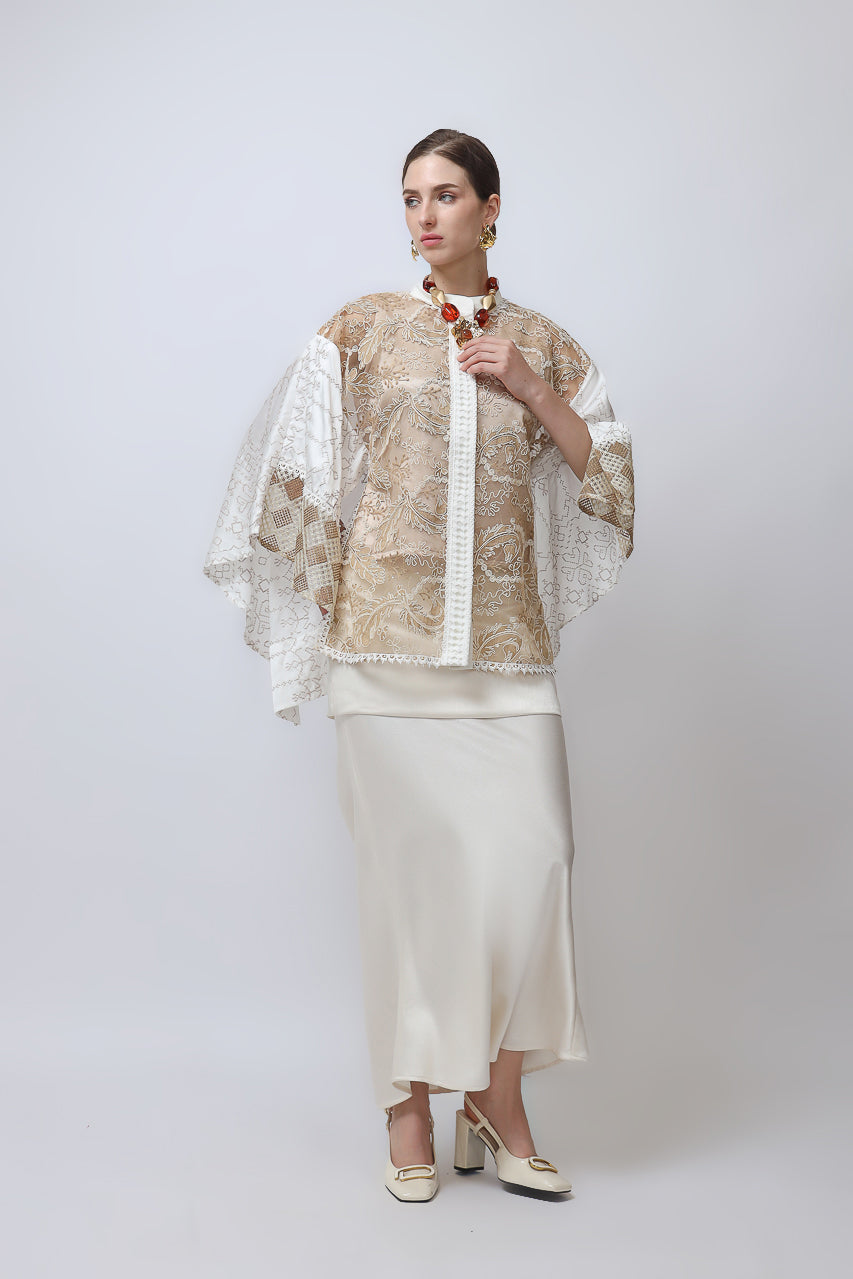 Bloom et Champs Ak Kimono Kaftan Tali Gold
