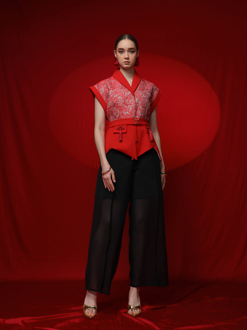 Bloom et Champs AK Kimono Wave Merah