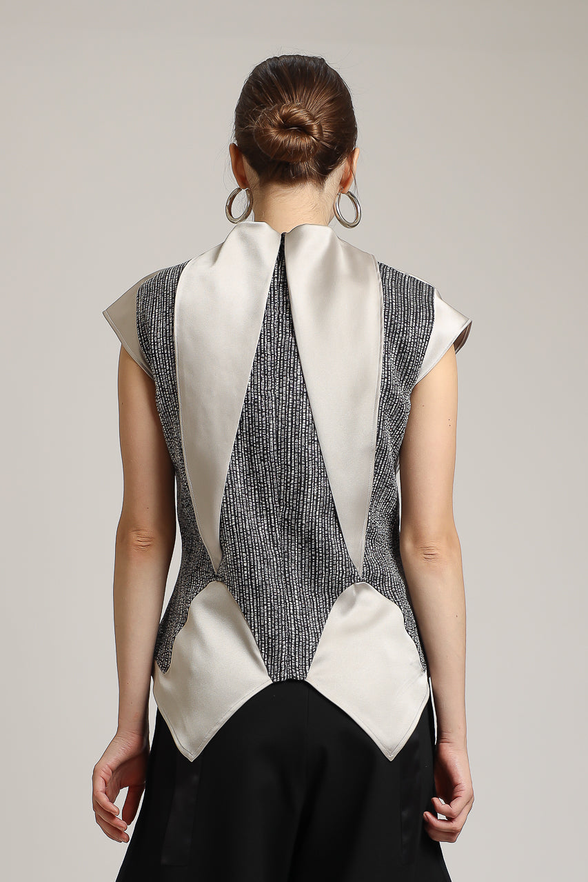 Bloom et Champs Blouse Silver Triangle