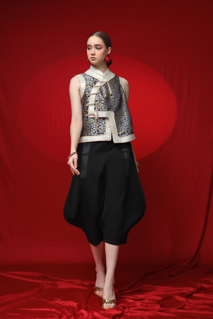 Bloom et Champs Blouse Shanghai Silver