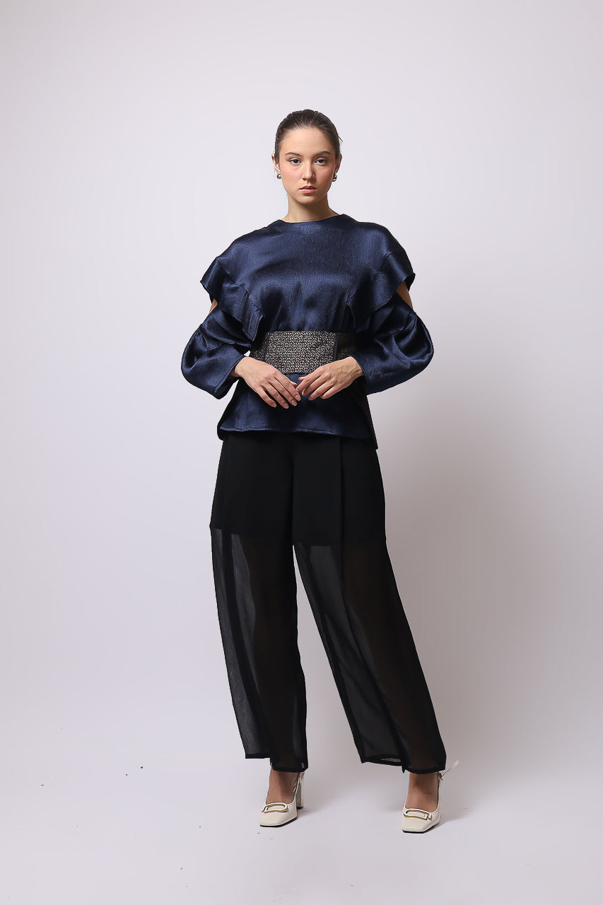 Bloom et Champs Golden Obi Top/Celana Alena Chiffon