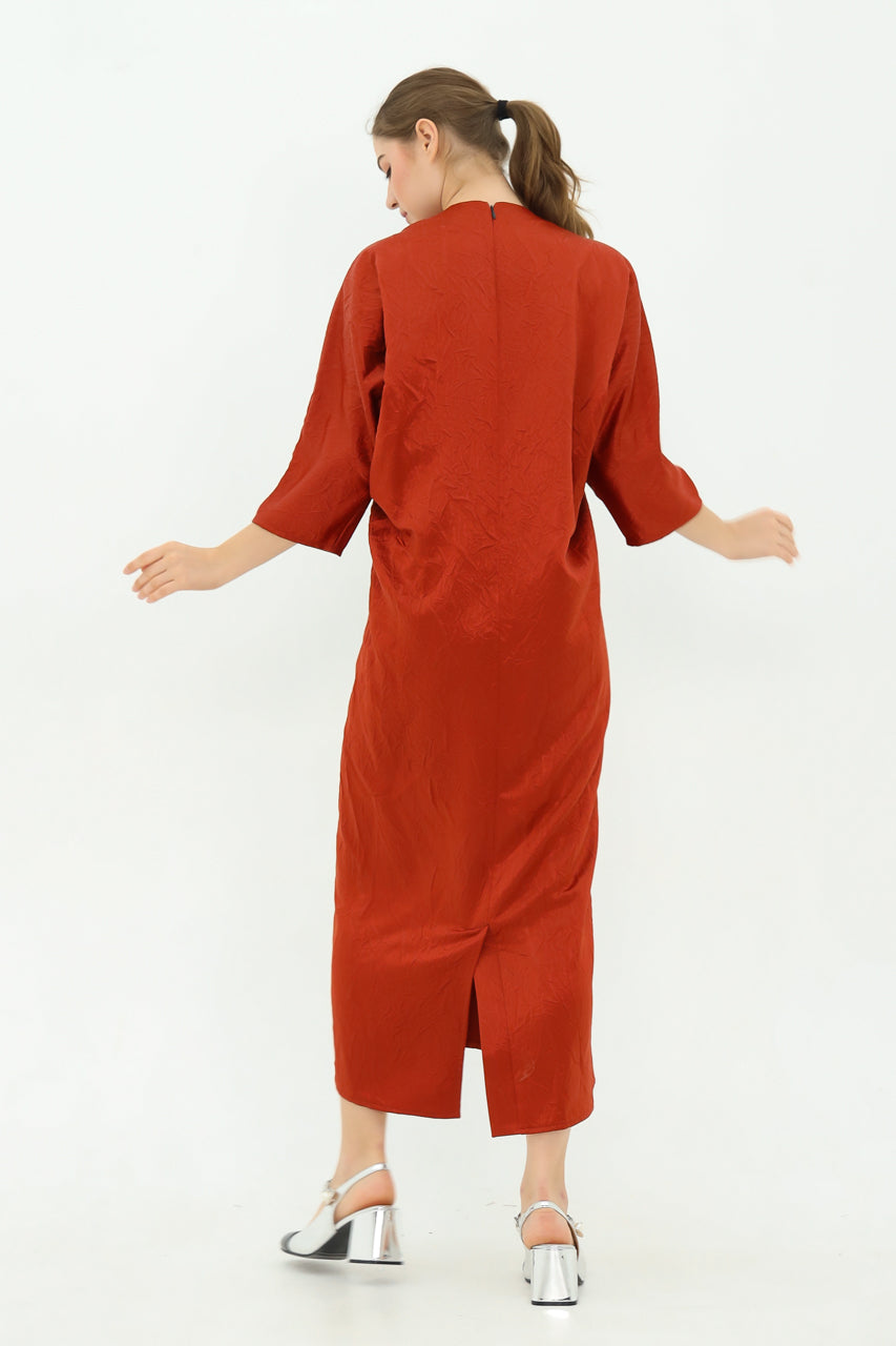 Bloom et Champs Dress Kaftan Crumpled