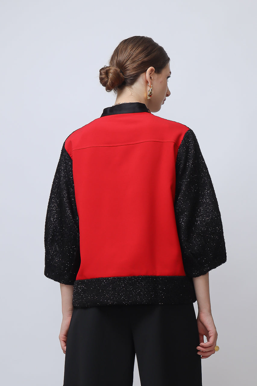 Bloom et Champs Blouse Bomba Salur AK in Red