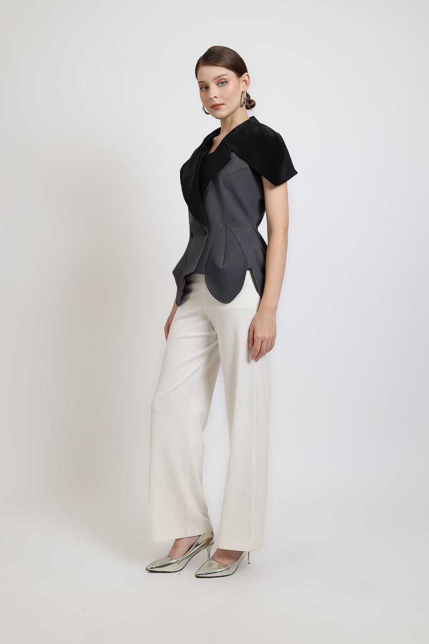 Bloom et Champs Prism Grey Blouse