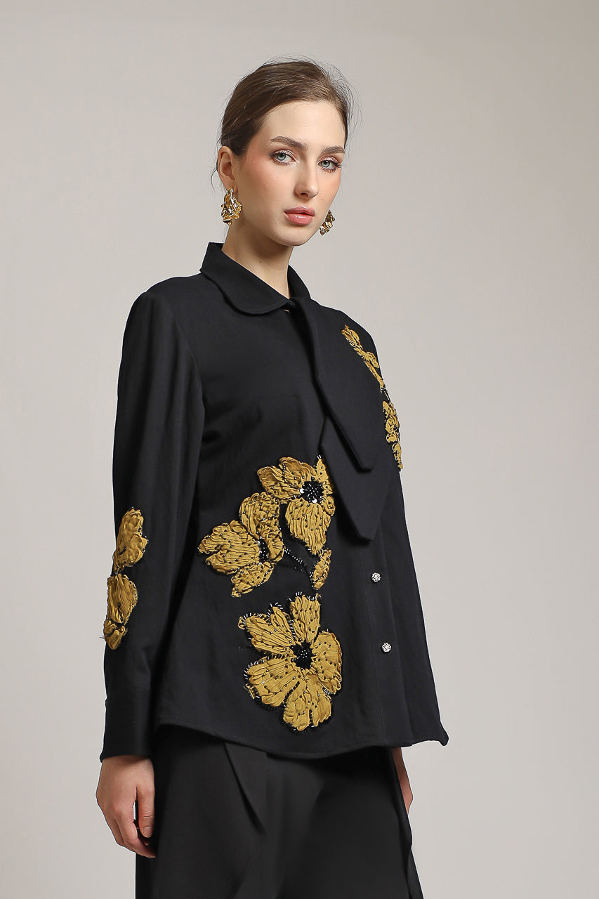 Bloom et Champs Kemeja Saffron Bloom Shirt