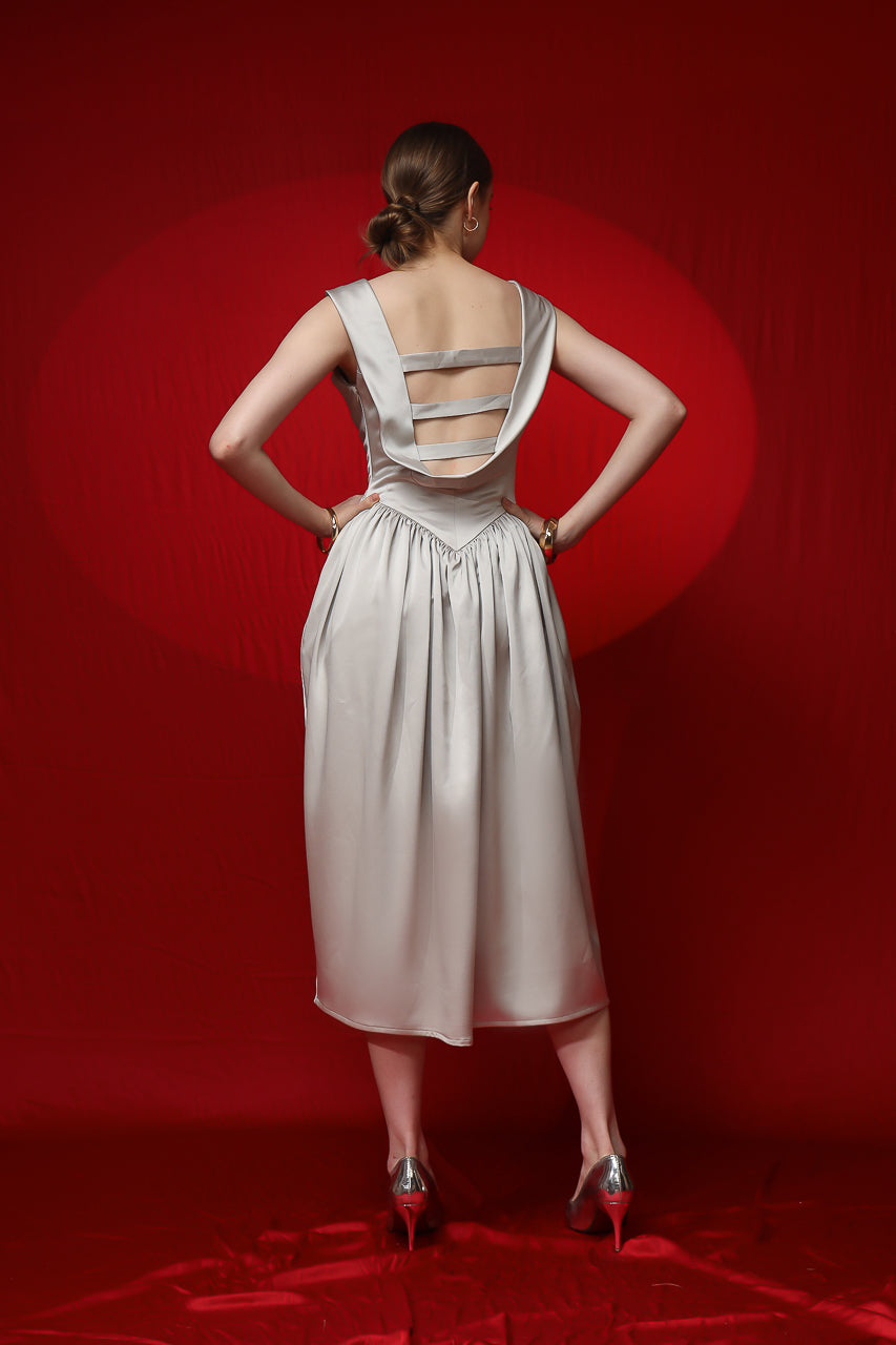 Bloom et Champs Vienna Silver Dress