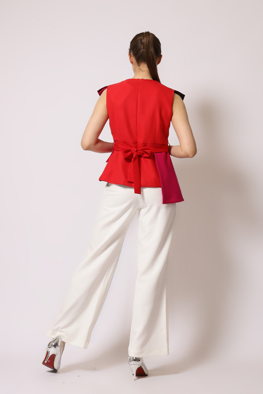 Bloom et Champs Fuschia Top