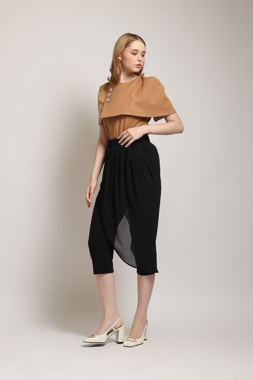 Bloom et Champs Rosie Cape in Mocha