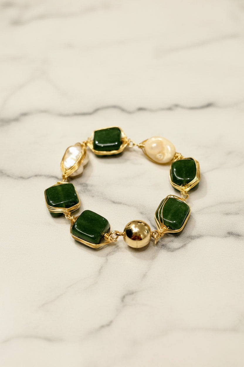 Bloom Jade Bracelet