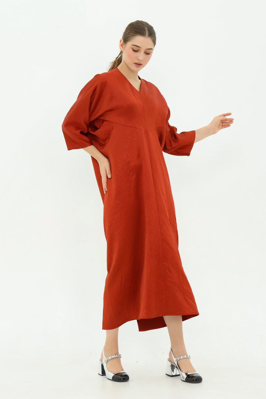 Bloom et Champs Dress Kaftan Crumpled