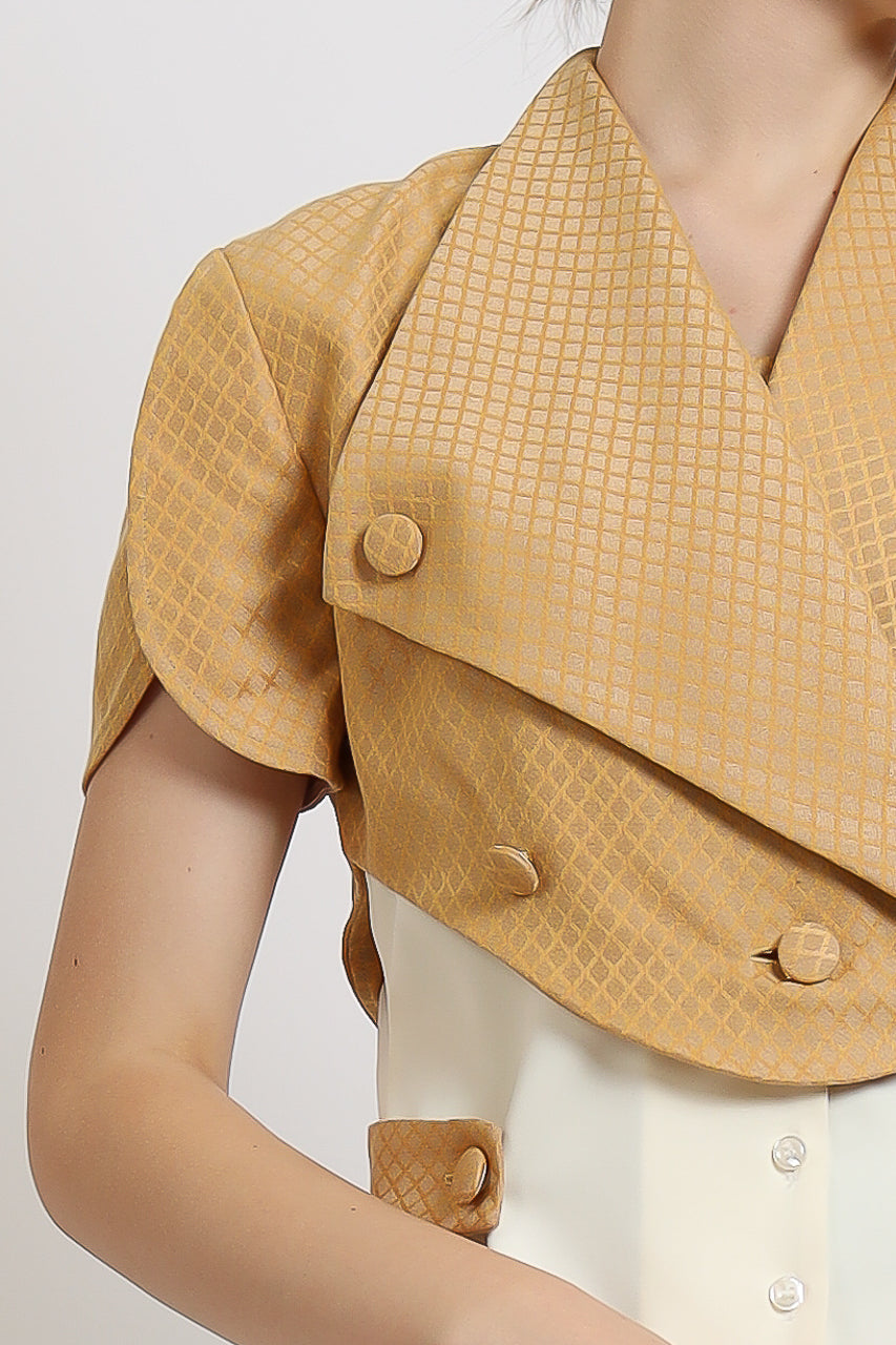 Bloom et Champs Honey Mustard Blouse