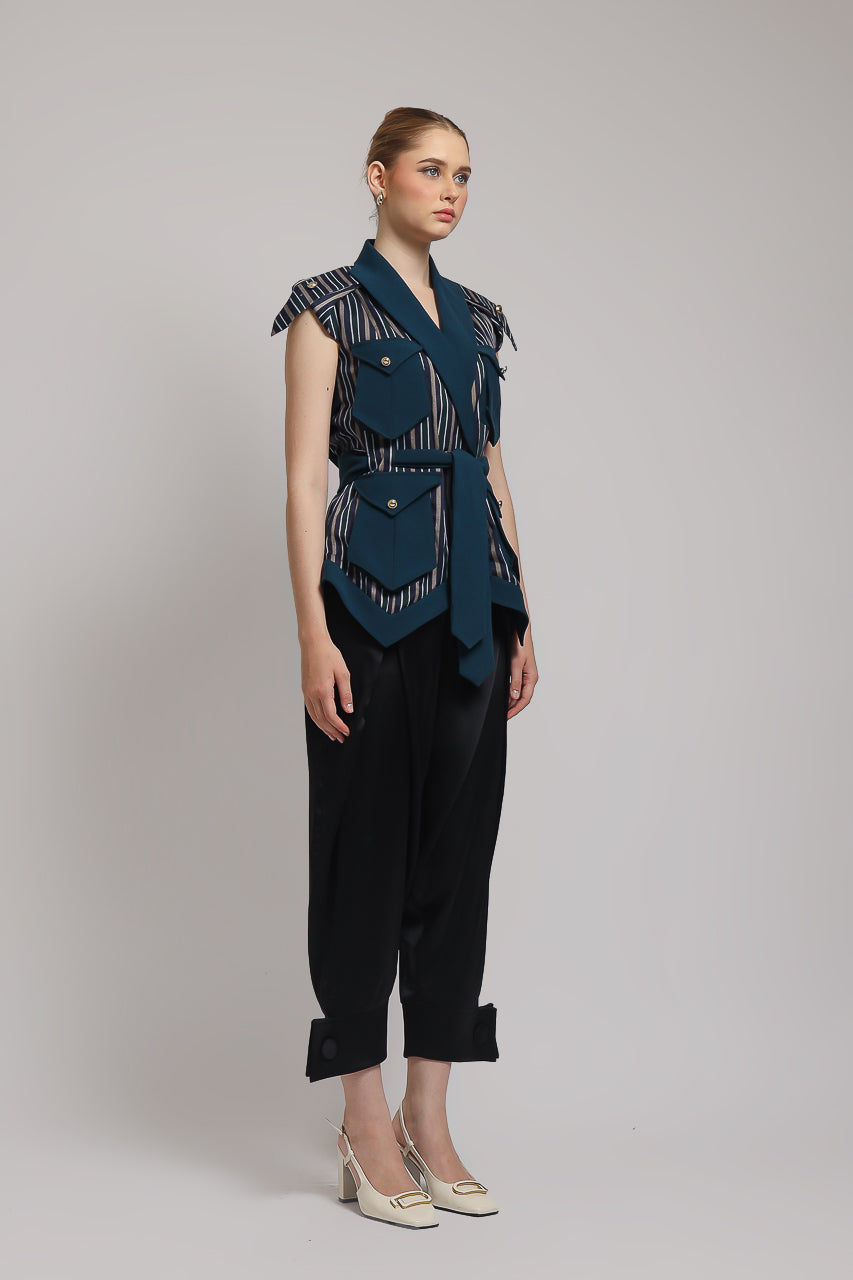 Bloom et Champs Triangle Tosca Vest Top