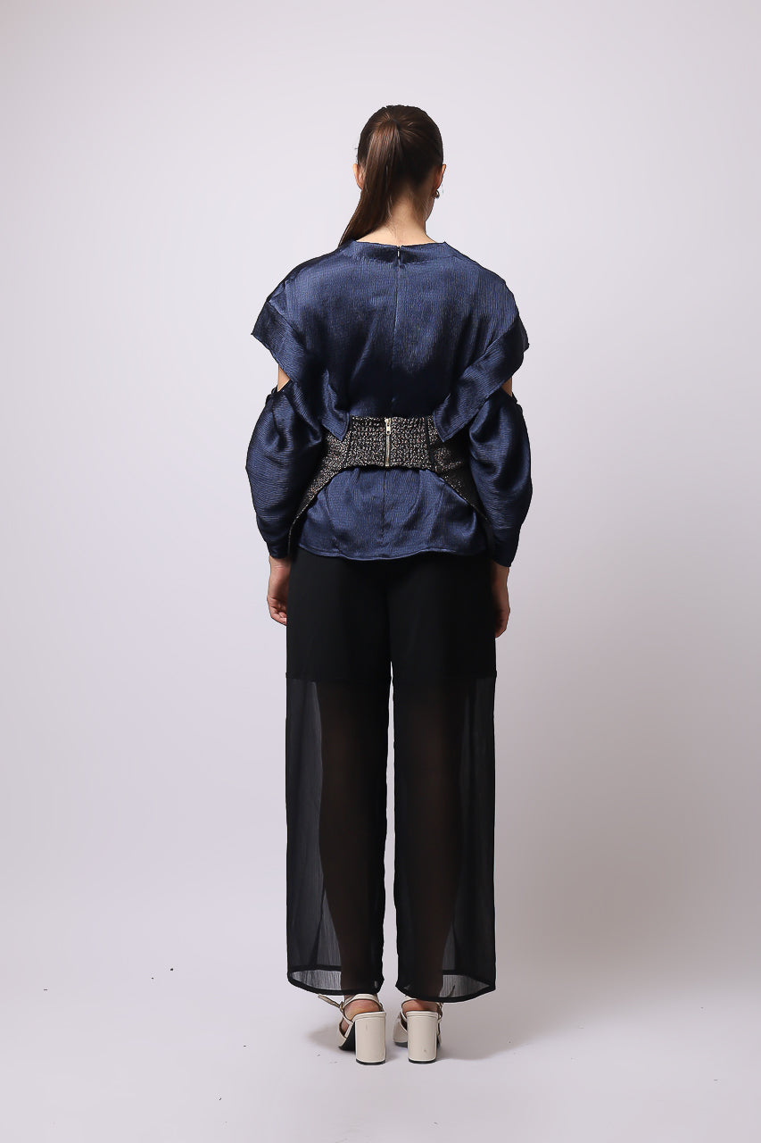 Bloom et Champs Golden Obi Top/Celana Alena Chiffon