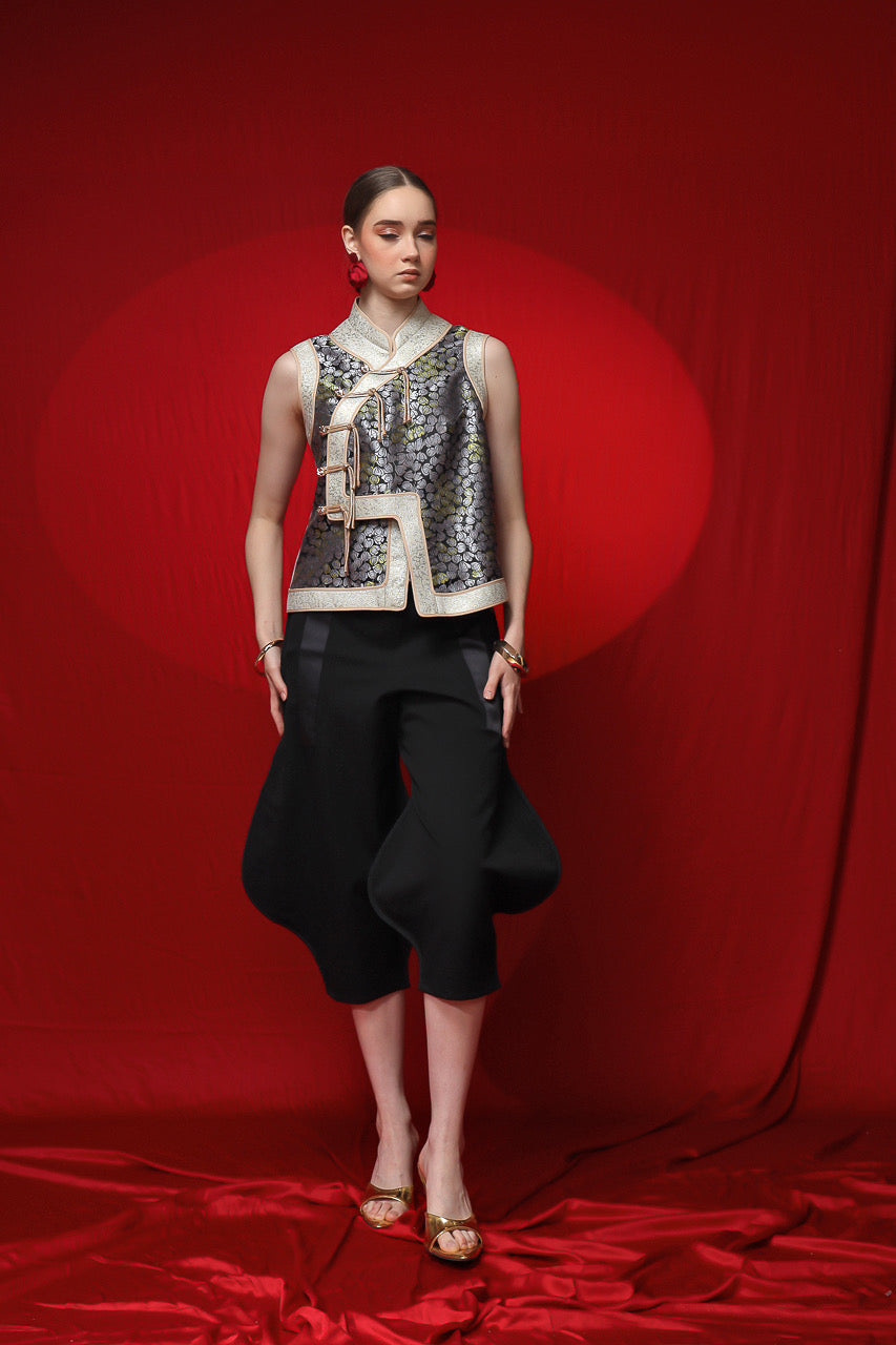 Bloom et Champs Blouse Shanghai Silver