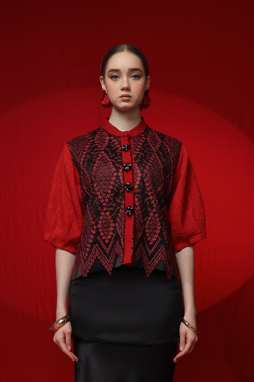 Bloom et Champs Blouse AK Bomba Payet Merah