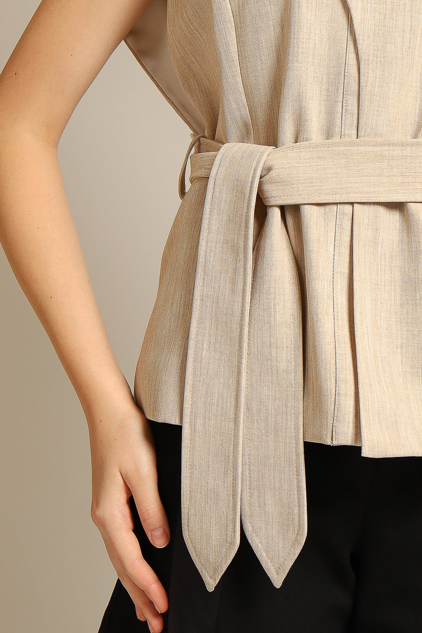 Bloom et Champs AK Brooch Blouse