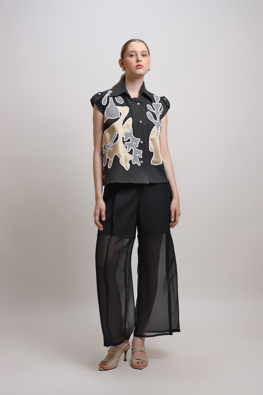 Bloom et Champs Banyan Vest / Celana Alena Chiffon