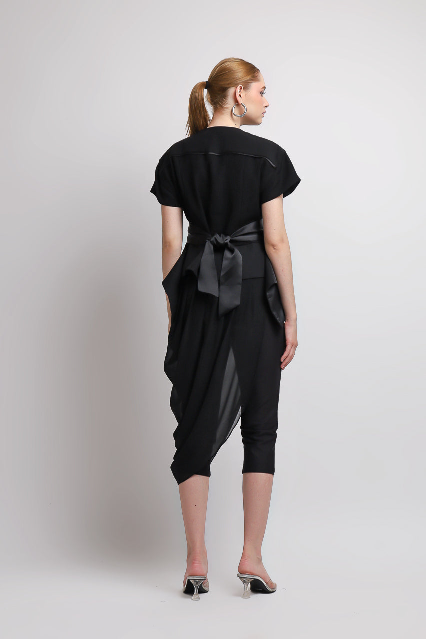 Bloom et Champs Tassel Glitter Top/Chiffon Pants