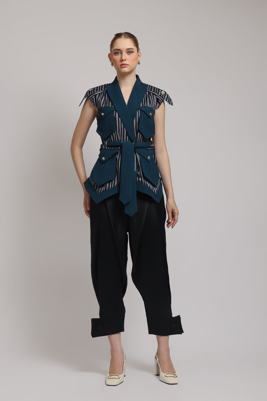 Bloom et Champs Triangle Tosca Vest Top