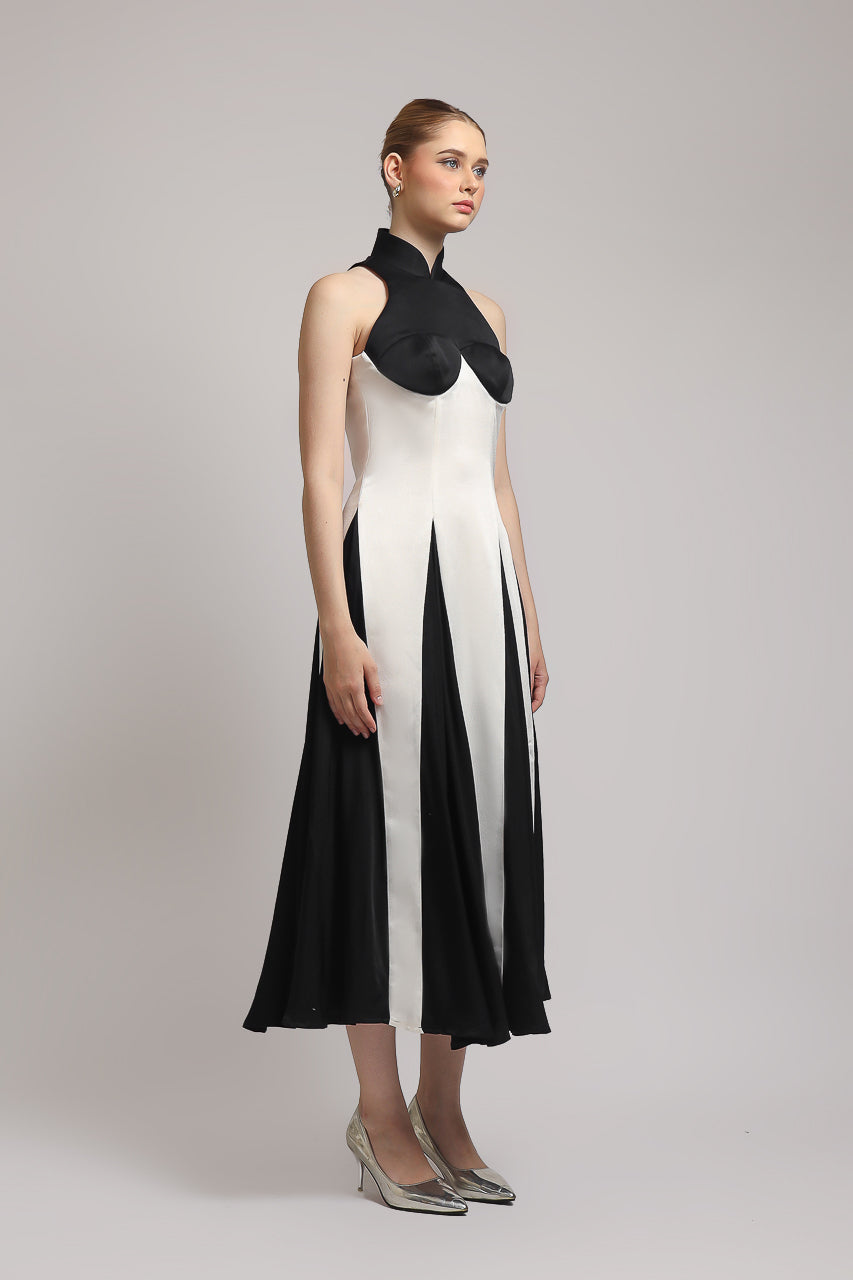 Bloom et Champs Scarlet Monochrome Dress