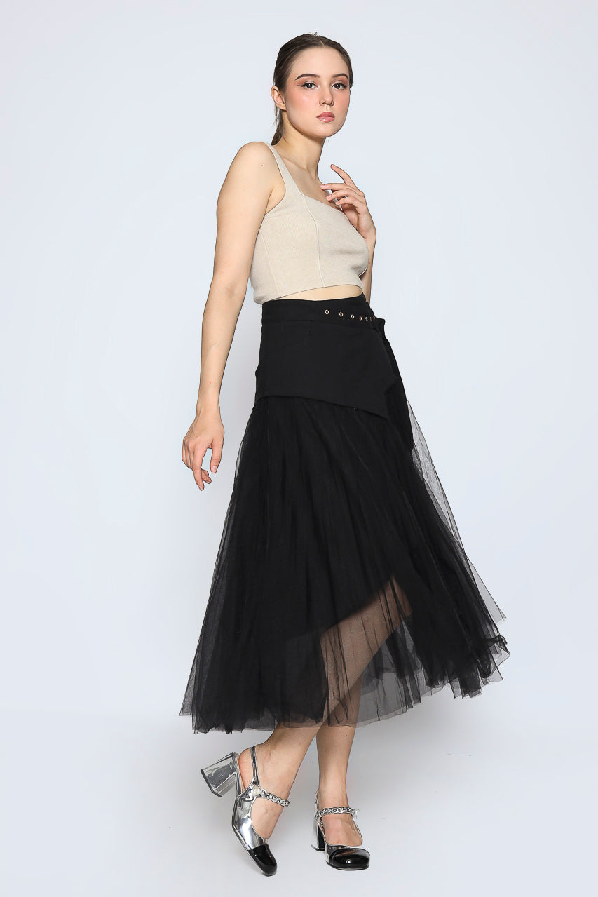 Bloom et Cotton Tutu Skirt with Belt