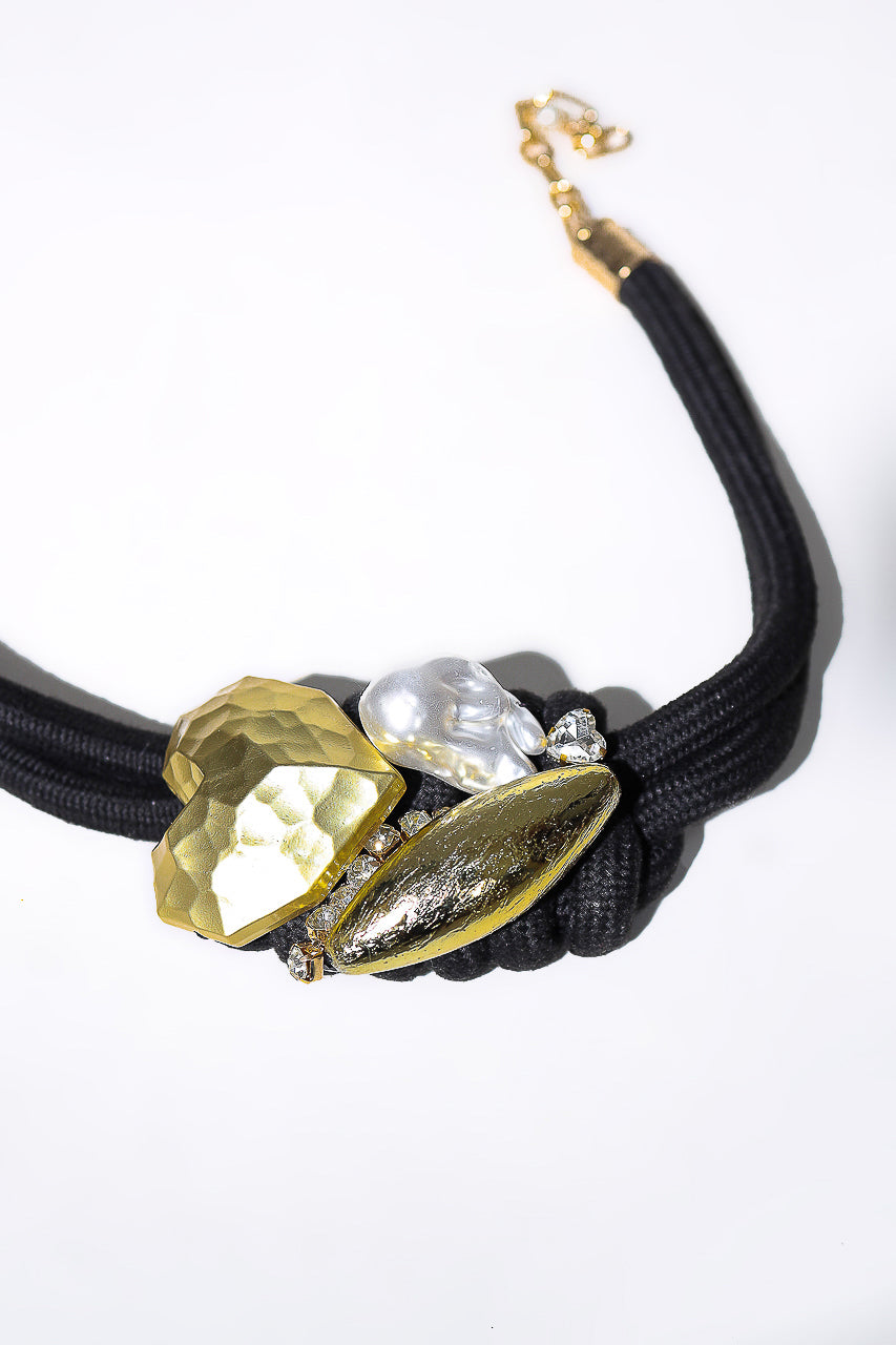 Bloom et Champs Rope Beaded Necklace