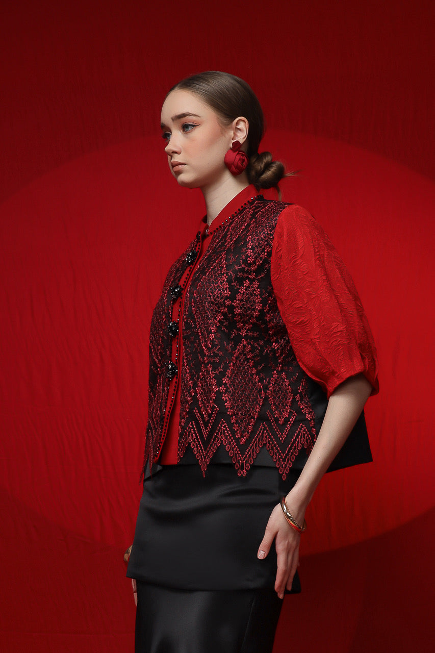 Bloom et Champs Blouse AK Bomba Payet Merah