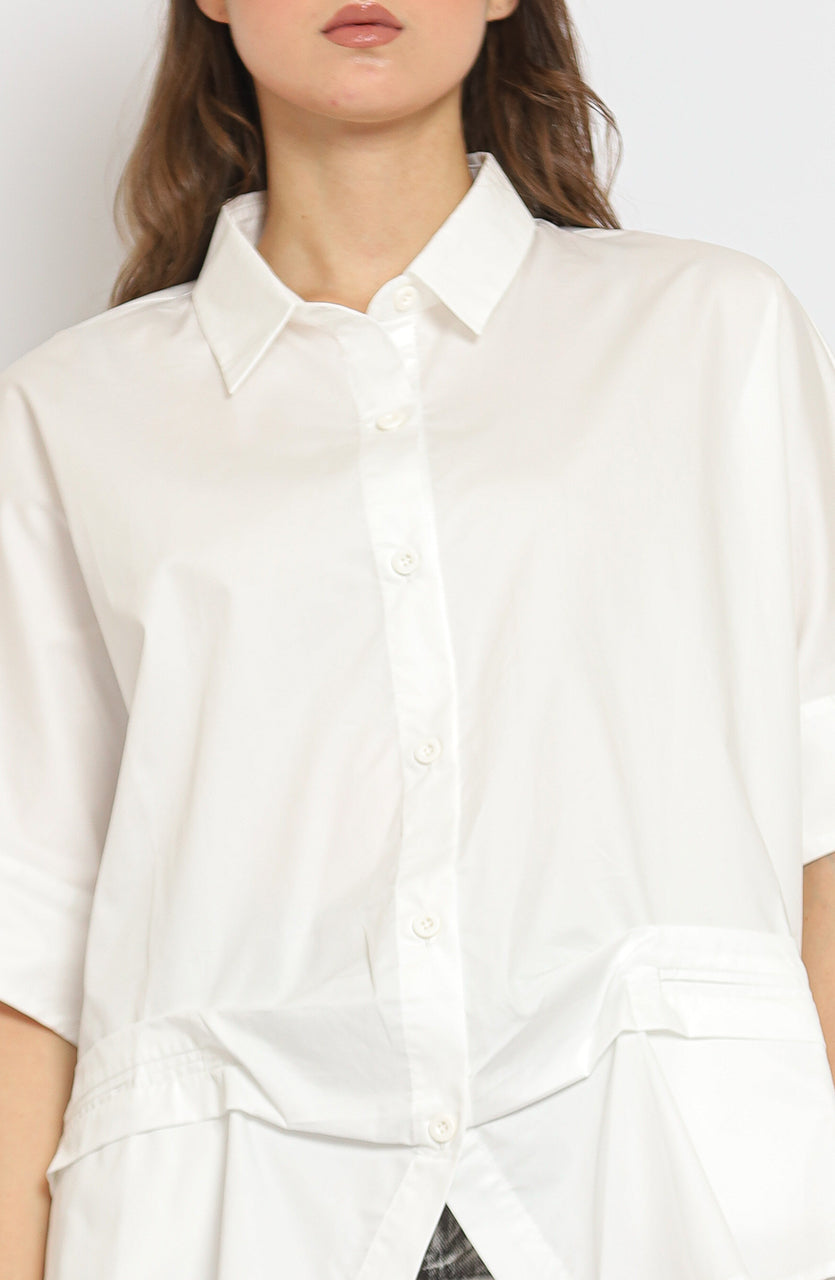 Bloom et Cotton Raglan Double Pocket Shirt