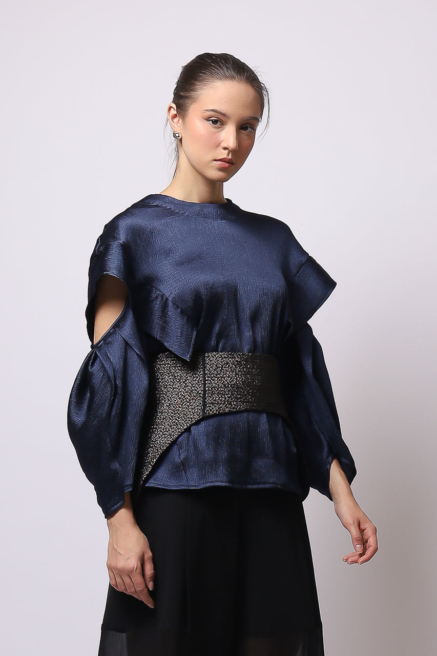 Bloom et Champs Golden Obi Top/Celana Alena Chiffon