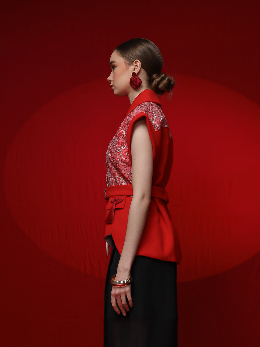 Bloom et Champs AK Kimono Wave Merah