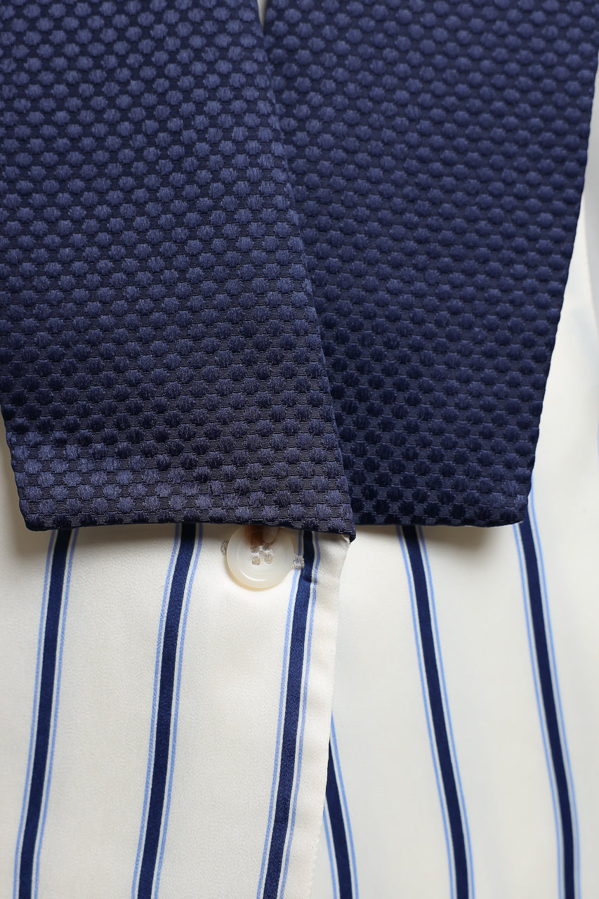 Bloom et Champs Vest Stripe Blouse/Celana Doremi