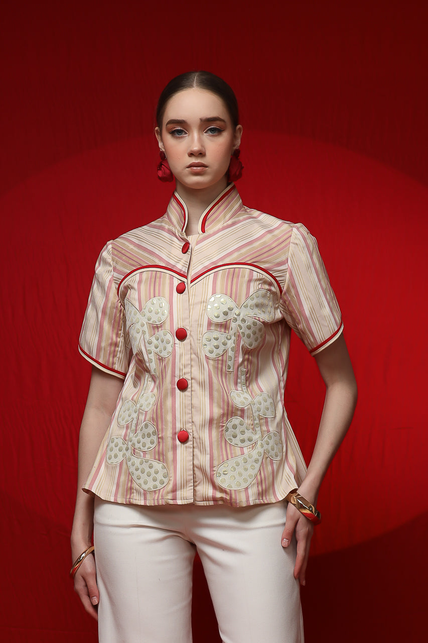 Bloom et Champs Kemeja Pagoda Pink