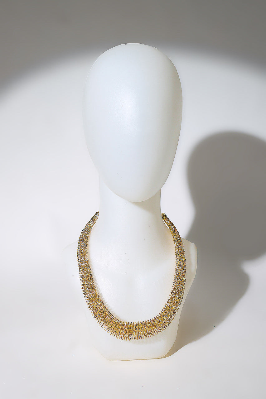 Bloom et Champs Axis Gold Necklace