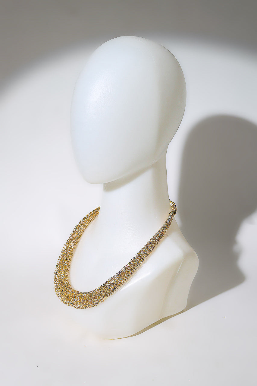 Bloom et Champs Axis Gold Necklace