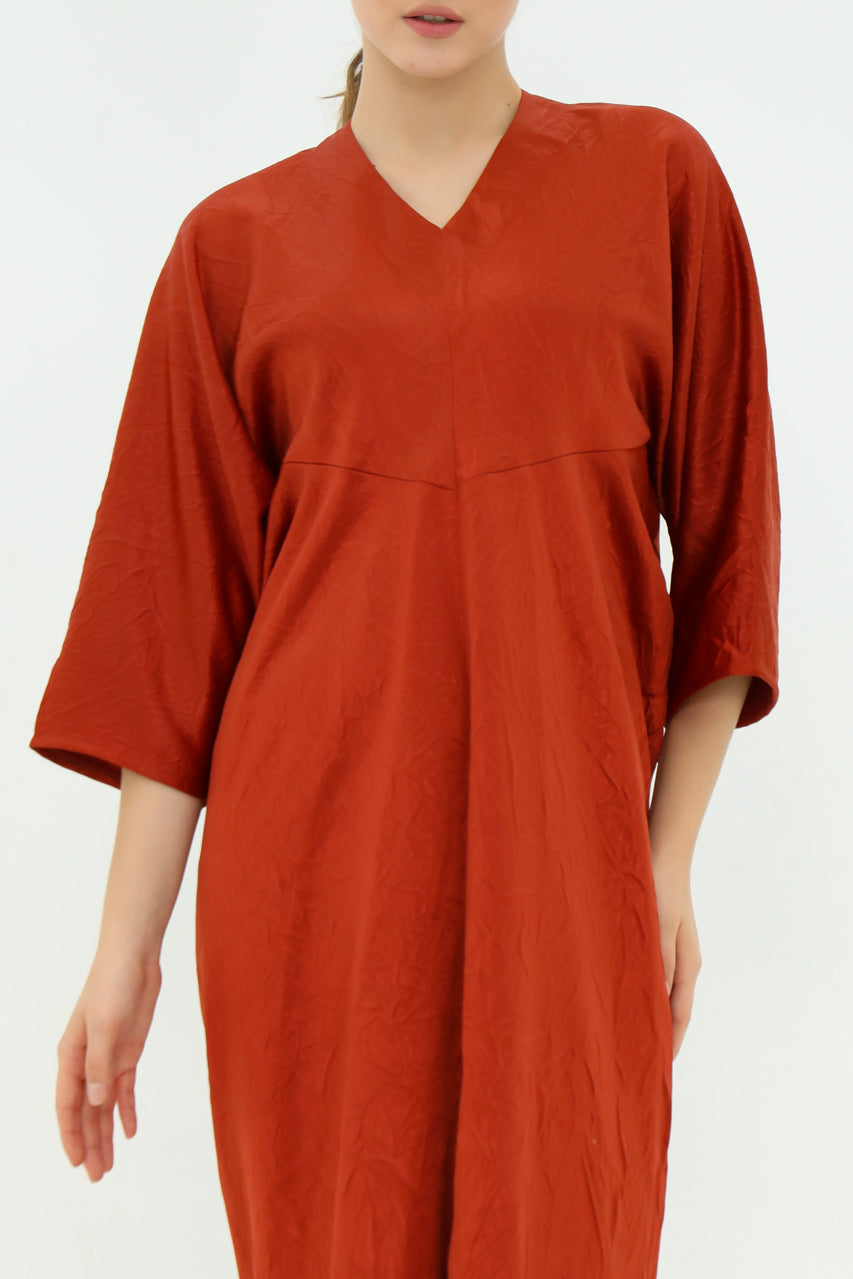 Bloom et Champs Dress Kaftan Crumpled