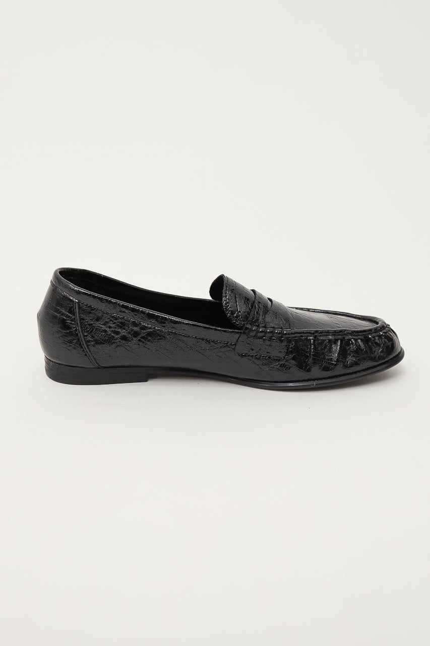Bloom et Champs Glossy Croco Loafers