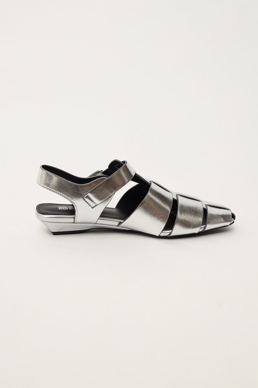 Bloom et Champs SIlver Fisherman Flats