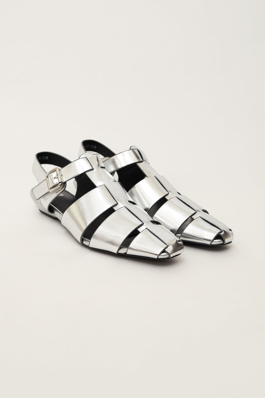 Bloom et Champs SIlver Fisherman Flats
