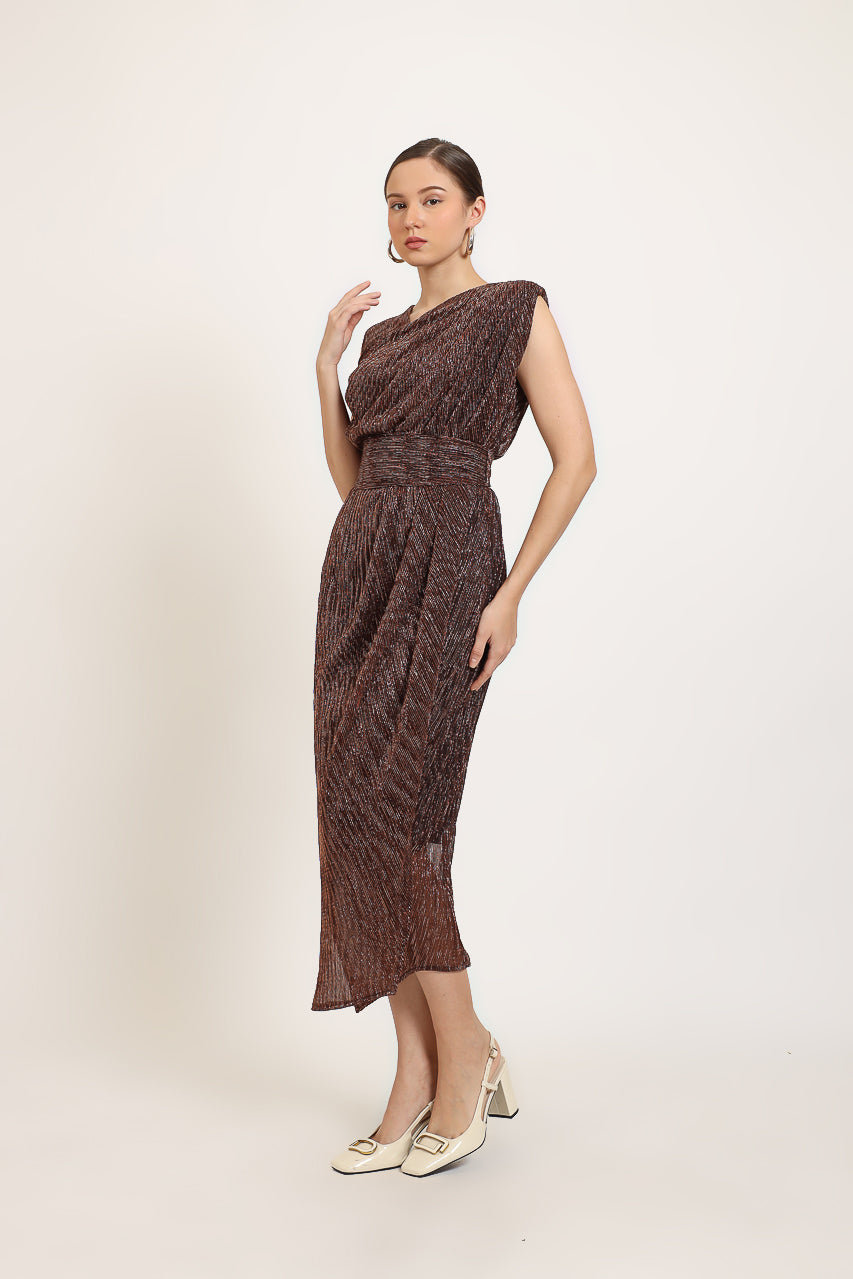 Bloom et Champs Dress Pundak Caramel