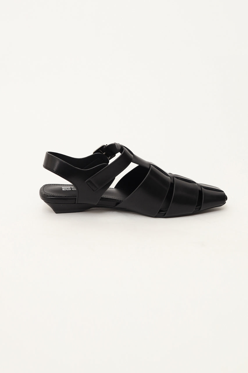Bloom et Champs Black Fisherman Flats