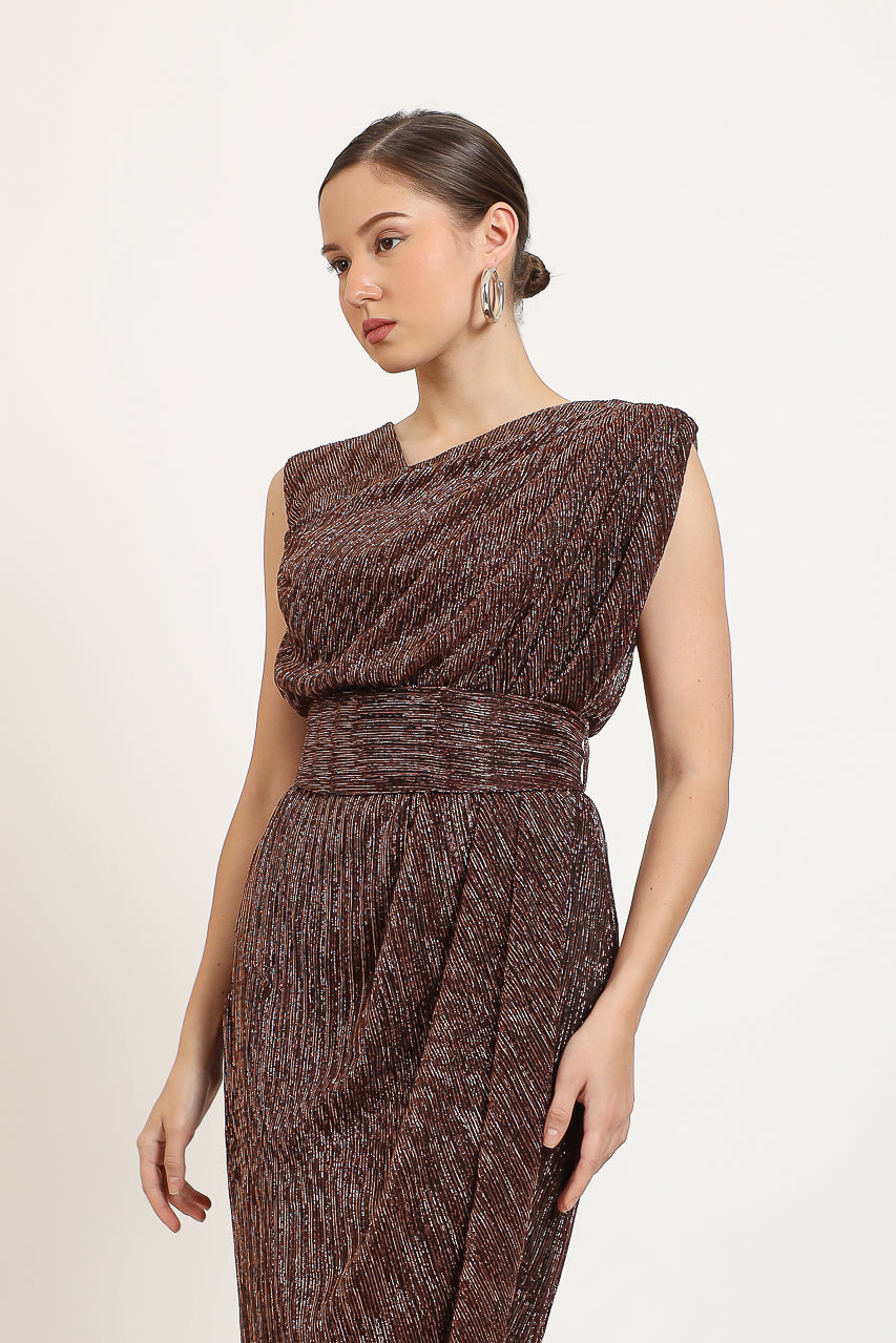 Bloom et Champs Dress Pundak Caramel