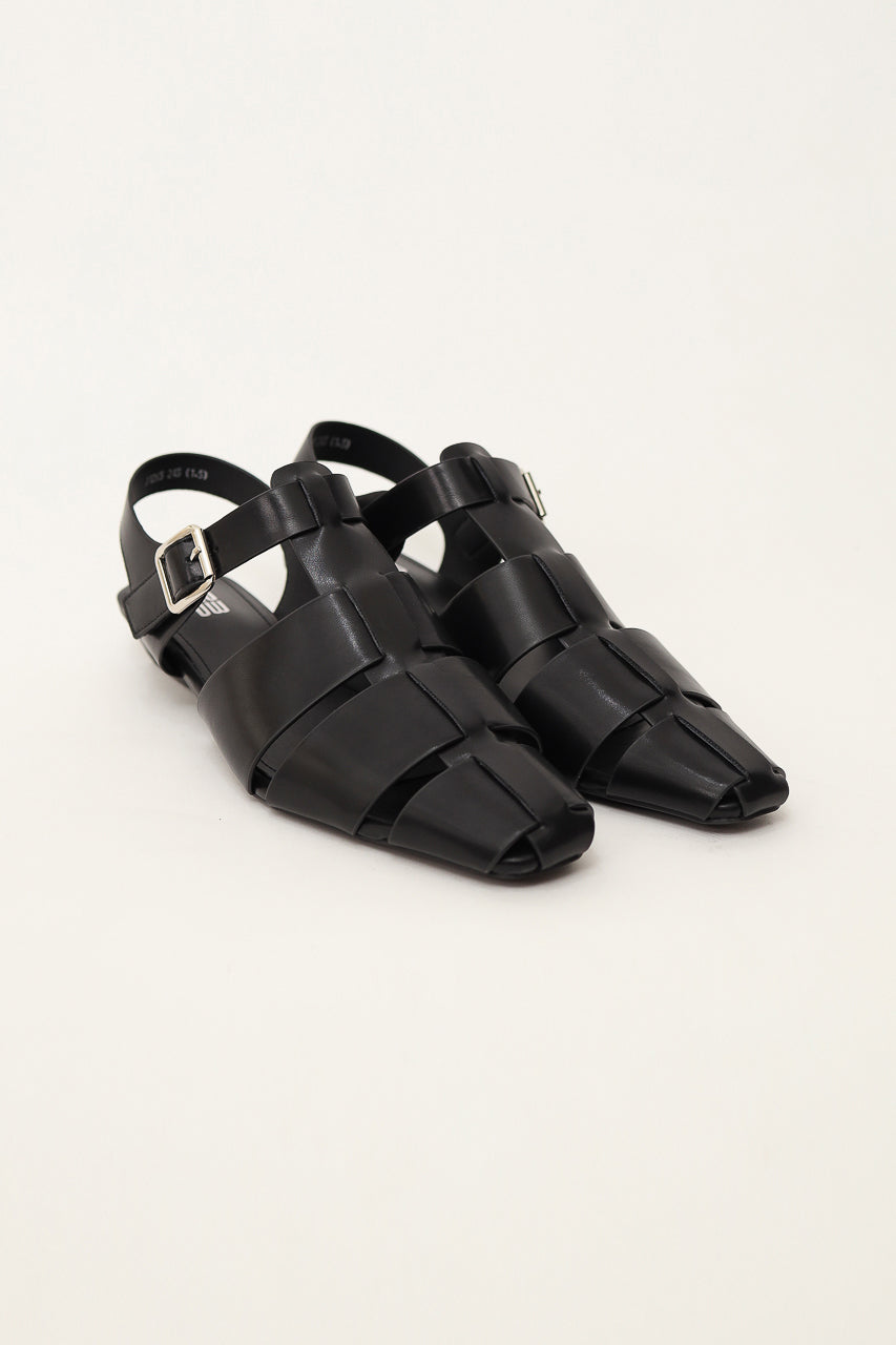 Bloom et Champs Black Fisherman Flats