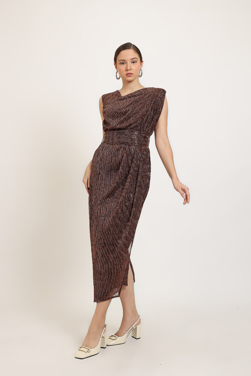 Bloom et Champs Dress Pundak Caramel