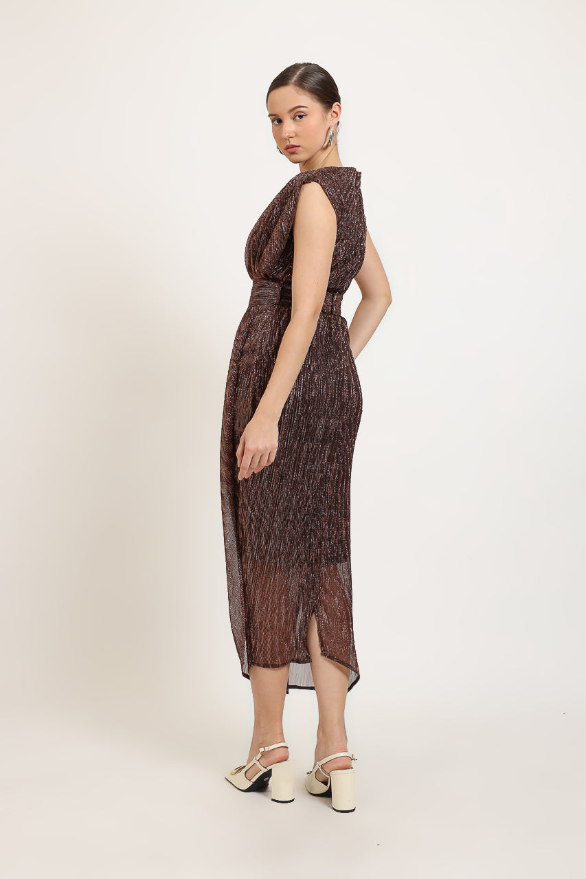 Bloom et Champs Dress Pundak Caramel