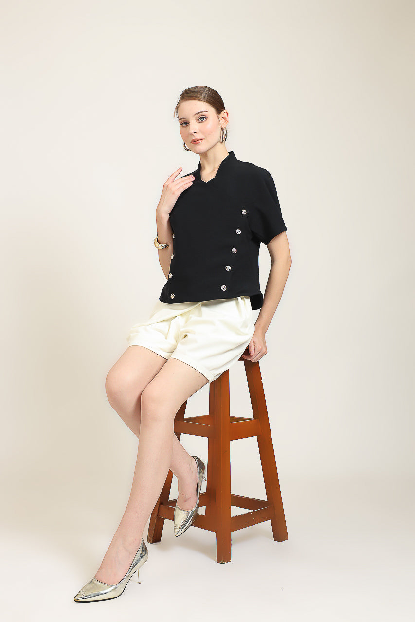 Bloom et Champs Ten Buttons Top