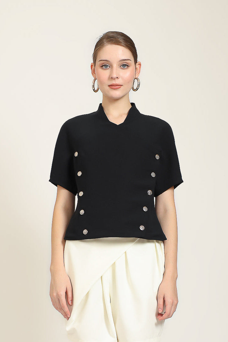 Bloom et Champs Ten Buttons Top