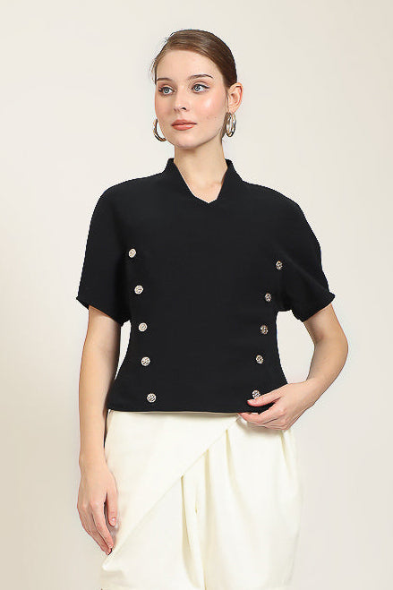 Bloom et Champs Ten Buttons Top