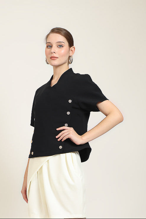 Bloom et Champs Ten Buttons Top